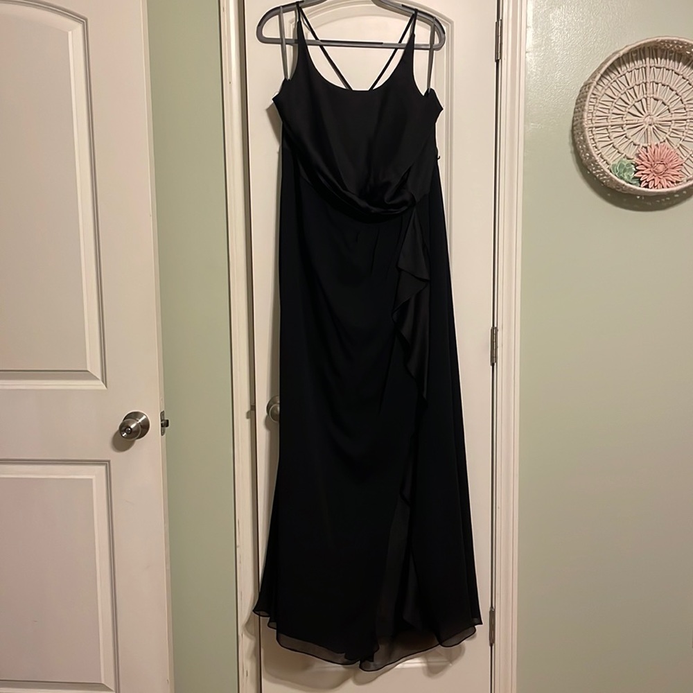 Long Black Formal Dress- Vera Wang